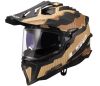 LS2 MX701 EXPLORER-06 CARBON  TRICK adventure helma hnědá/písková vel.3XL